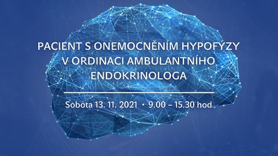 Pacient s onemocněním hypofýzy v ordinaci ambulantního endokrinologa