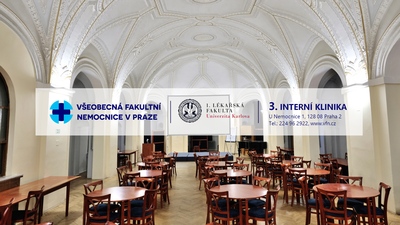 Seminář 2. listopadu v 15.30 na 3. interní klinice VFN a 1. LF UK, v Charvátově sálu