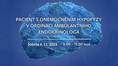 Pacient s onemocněním hypofýzy v ordinaci ambulantního endokrinologa