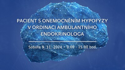 Pacient s onemocněním hypofýzy v ordinaci ambulantního endokrinologa
