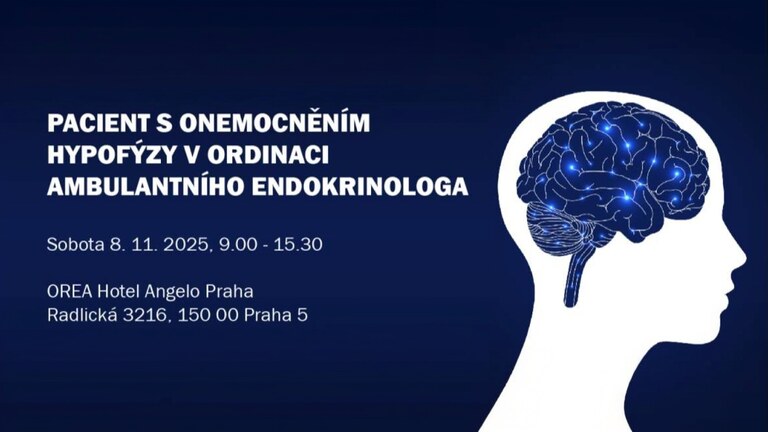 Pacient s onemocněním hypofýzy v ordinaci ambulantního endokrinologa