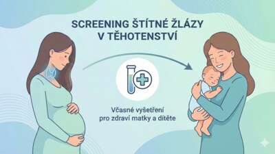 Metodika realizace vyšetření poruch štítné žlázy v těhotenství u rizikových žen 10/2025